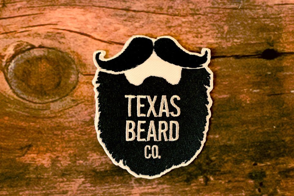 Texas Beard Company Iron-on Patch