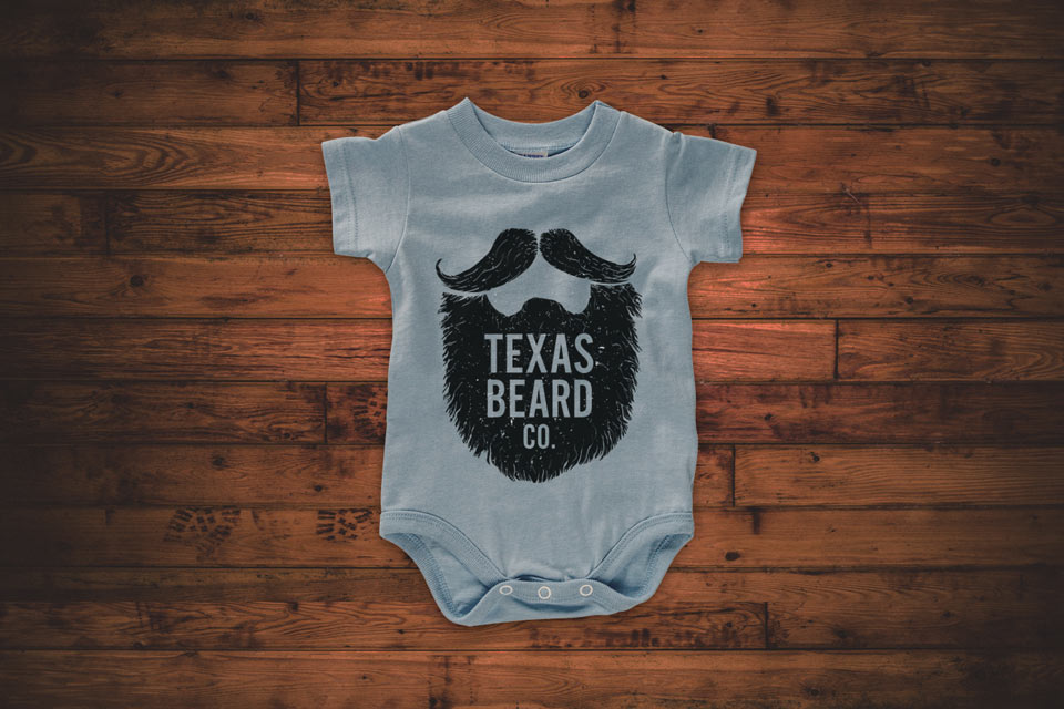 Texas Beard Company Infant Creeper
