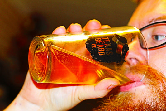 Texas Beard Company Beer Glass