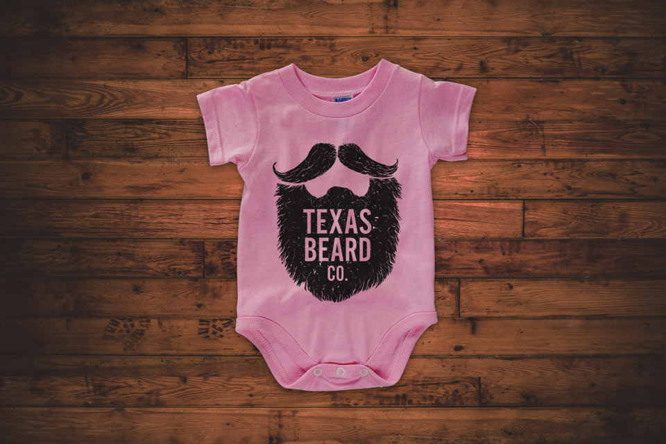 Texas Beard Company Infant Creeper