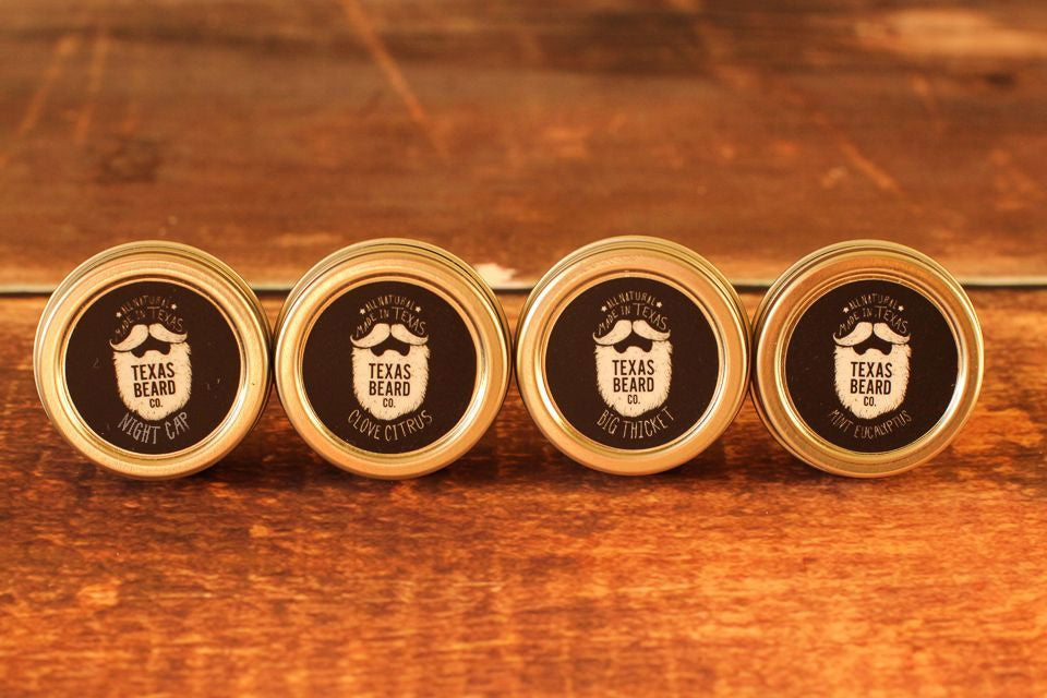 Beard Balm Trial Size 4-pack