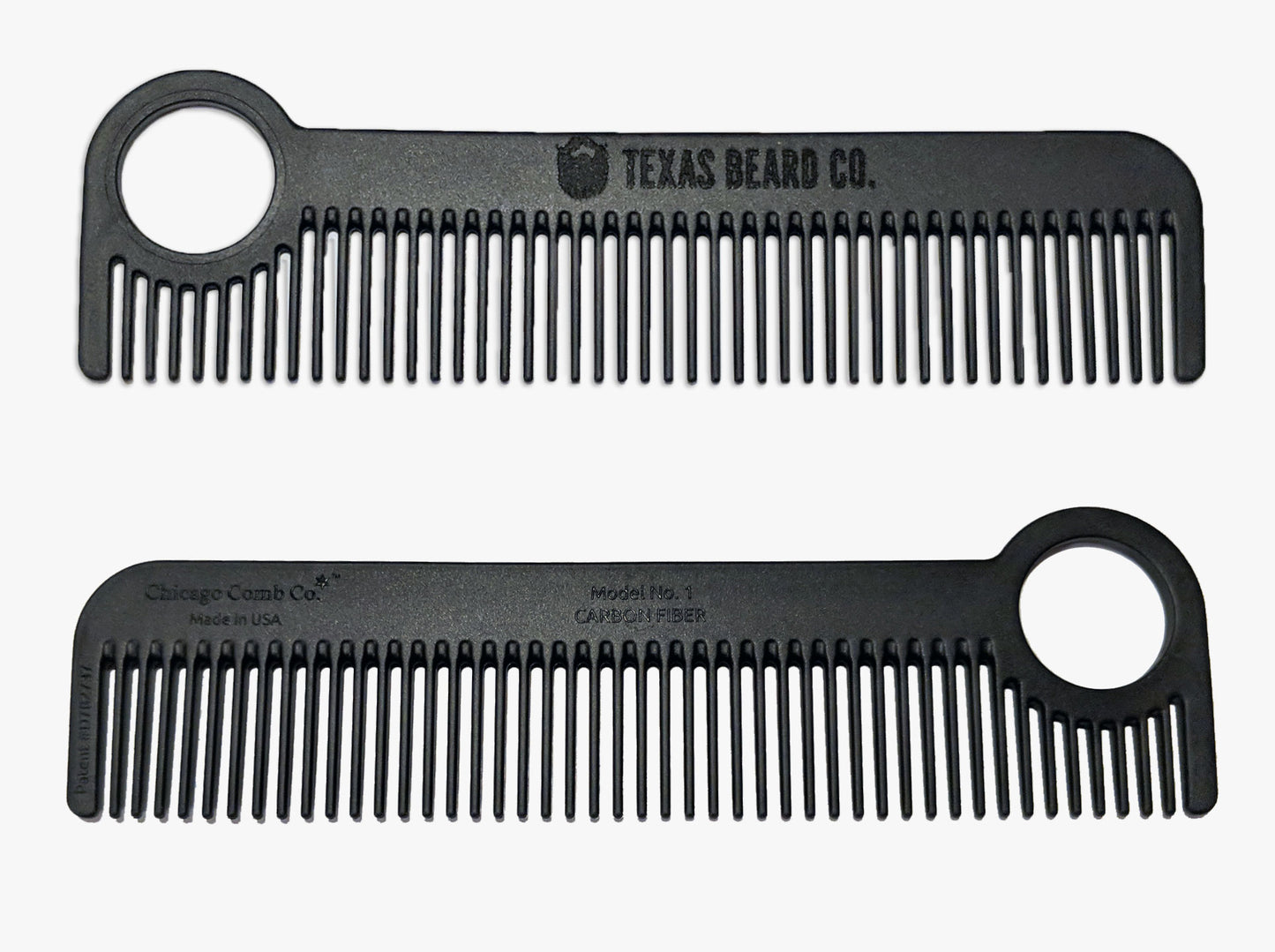 Carbon Fiber Beard Comb