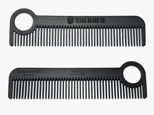 Carbon Fiber Beard Comb