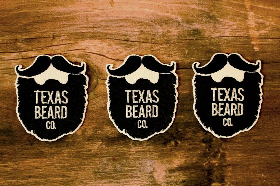 Texas Beard Company Iron-on Patch