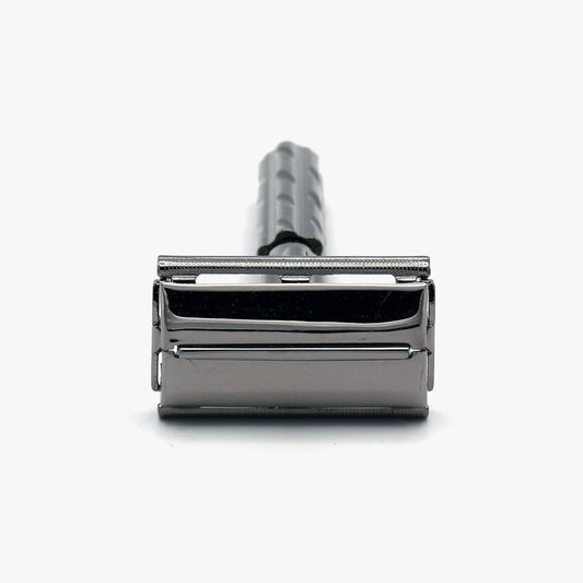 Parker 22R Butterfly Safety Razor - Gun Metal