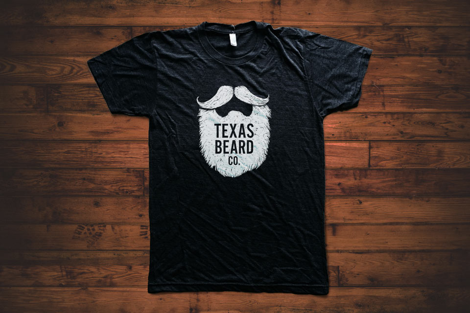 Texas Beard Company T-Shirt Black