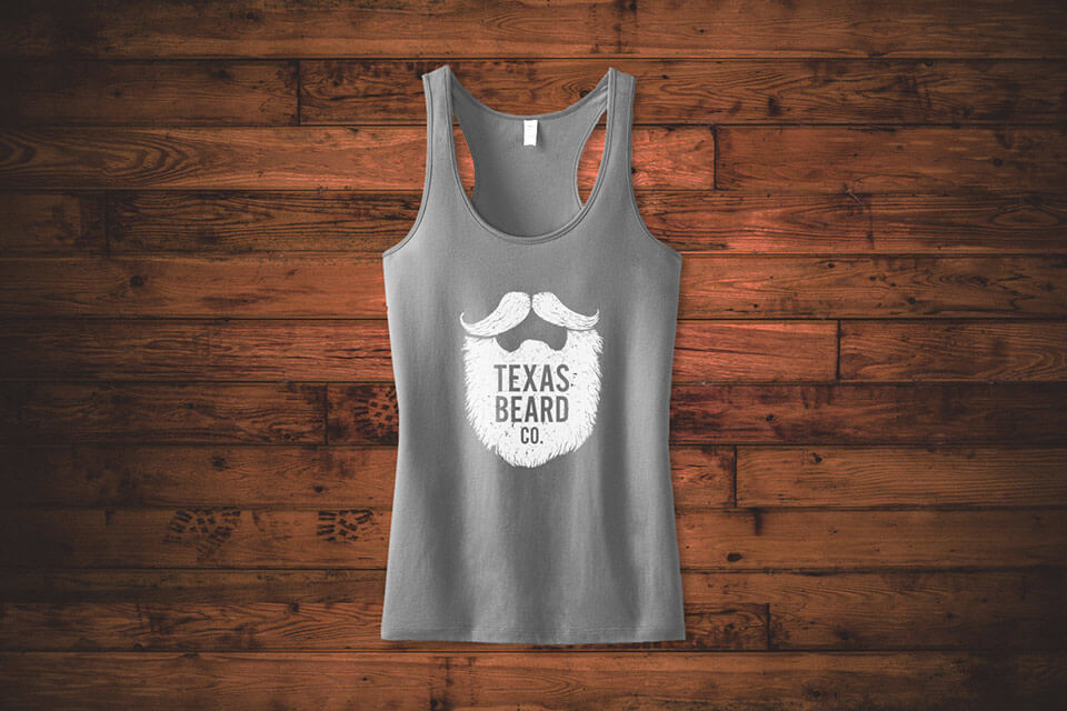 TxBeardCo Racerback Tank Top