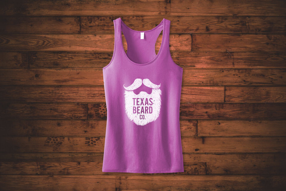 TxBeardCo Racerback Tank Top