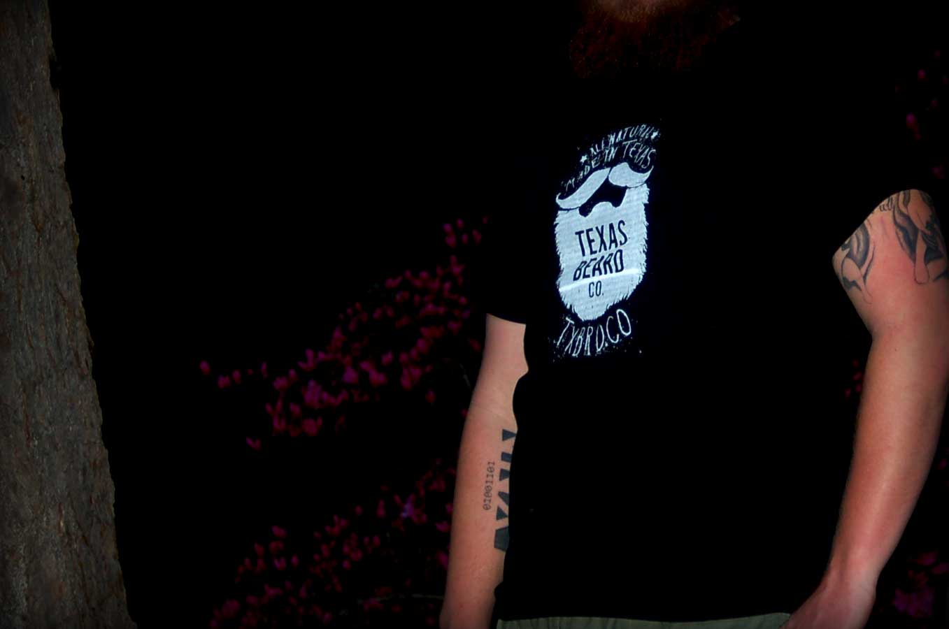 Texas Beard Company T-Shirt Black