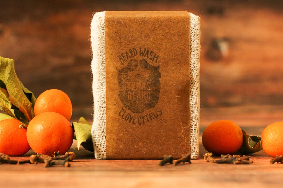 Clove Citrus Organic Beard Wash