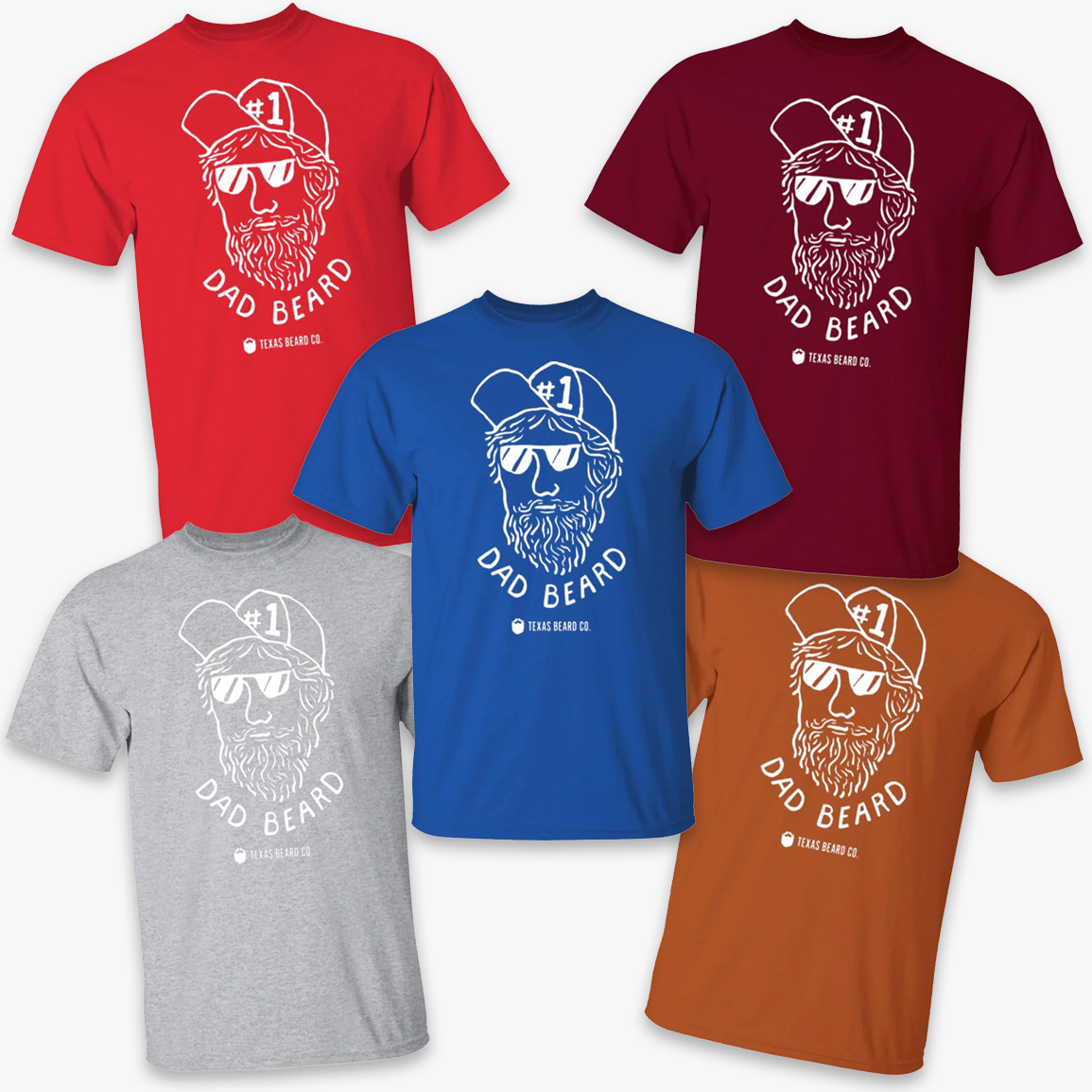 No 1 Dad Beard Shirt