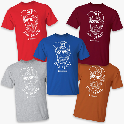 No 1 Dad Beard Shirt