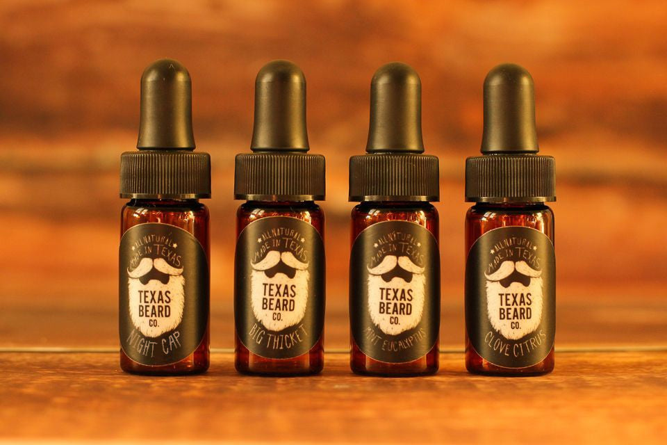 Beard Oil Trial Size 4-pack