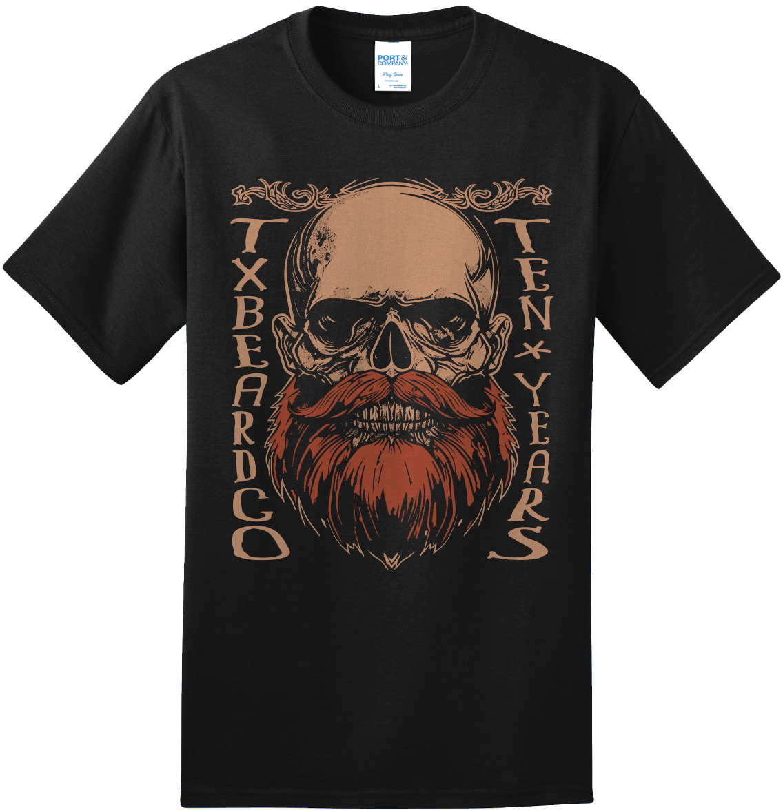 Texas Beard TEN YEAR T-Shirt