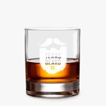 Texas Beard Company Whiskey Glass